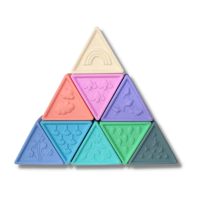 Jellystone Designs TriBlox Rainbow Pastel