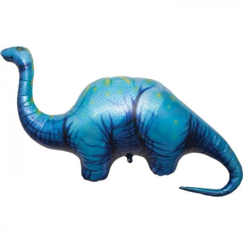 Inflated Apatosaurus Foil Balloon