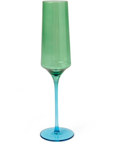 KIP & Co. Pistachio Crush Champagne Glass 2P