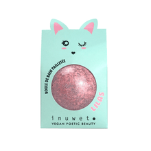 Load image into Gallery viewer, INUWET GLITTER FIZZER BATH BOMB / LILAC /PINK