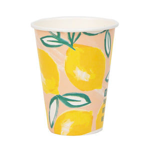 Citrus Fruit Lemon and Orange Cups (Pack 8)