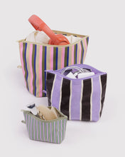 Load image into Gallery viewer, Baggu Go Pouch Set Candy Shop Stripes