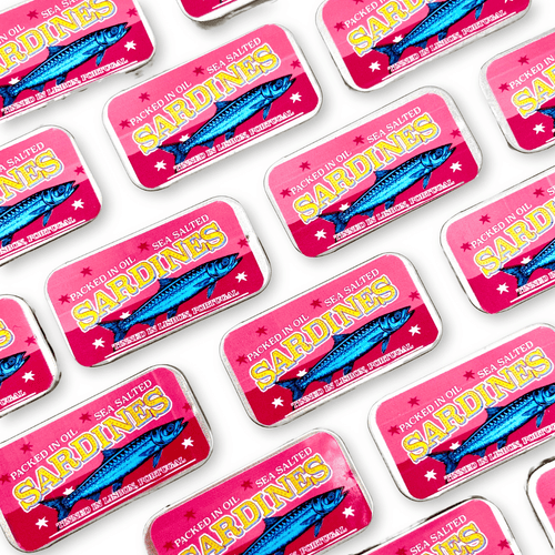 Portuguese Sardine Tin Lip Balms - Berry Kiss