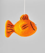 Load image into Gallery viewer, Goldfish Hanging Felt Ornament