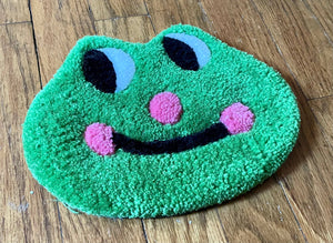Frog Wall Hanging: Dark Green