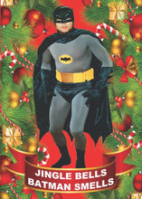 Load image into Gallery viewer, Batman Smells Christmas Card