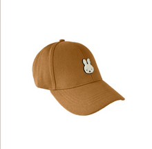 Load image into Gallery viewer, Miffy Engelite Canvas Cap Cinnamon (Size L 58cm)