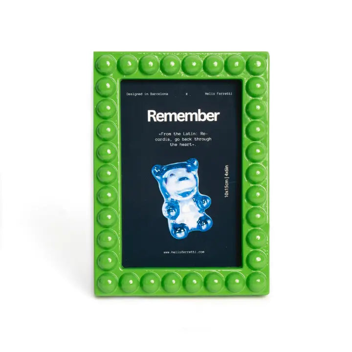 Green Memory Photo Frame