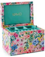 Load image into Gallery viewer, KIP &amp; Co. Alfresco Velvet Jewellery Box Large