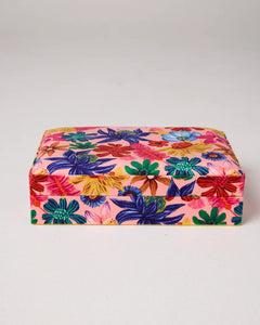 KIP & Co. Wild Flowers In Bloom Velvet Jewellery Box Small