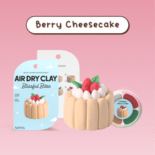 Load image into Gallery viewer, Air Dry Clay Berry Cheesecake