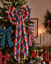 Load image into Gallery viewer, Eleanor Bowmer Wave Stripe Tree Bows (Set Of 3)