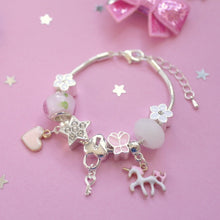 Load image into Gallery viewer, Unicorn Charm Bracelet: Boxed