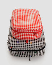 Load image into Gallery viewer, Baggu - Large Packing Cube Set Gingham