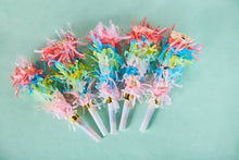 Load image into Gallery viewer, Frill Seeker Fringe Party Blowers Set