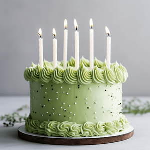 Pearlised Spiral Candles
