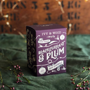 Ivy & Wood Blackcurrant & Plum Limited Edition Christmas Candle