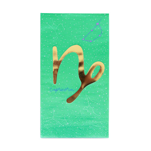 Zodiac Guest Napkin Capricorn (Pack 16)