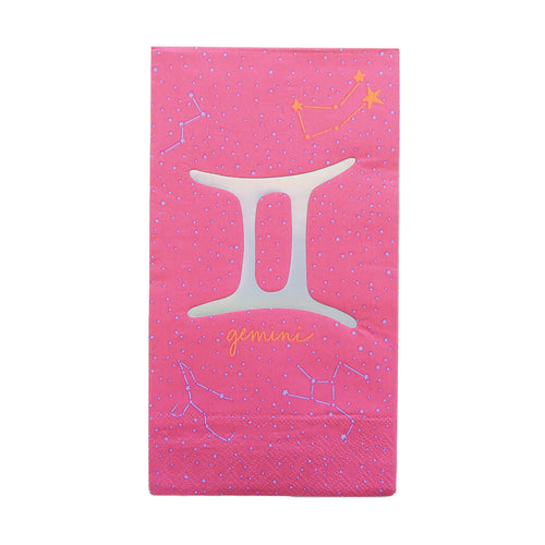 Zodiac Guest Napkin Gemini (Pack 16)