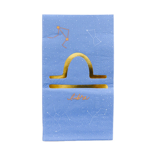 Zodiac Guest Napkin Libra (Pack 16)
