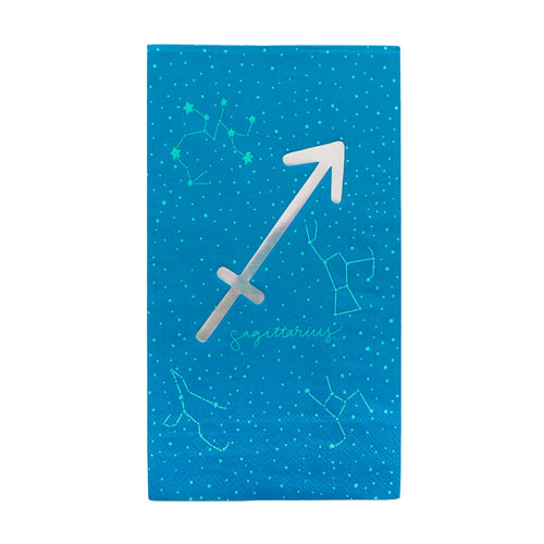 Zodiac Guest Napkin Sagittarius (Pack 16)
