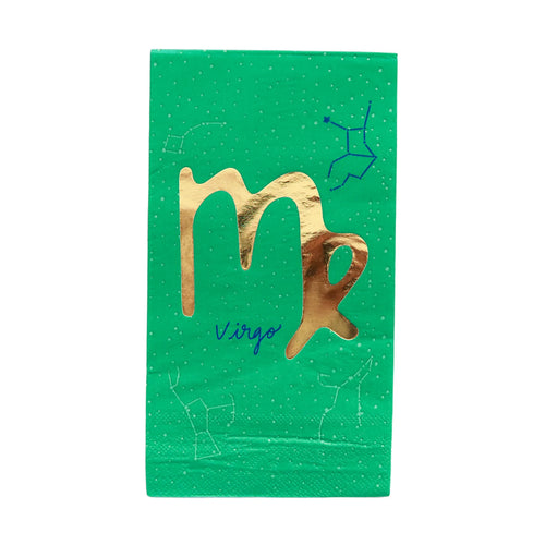 Zodiac Guest Napkin Virgo (Pack 16)