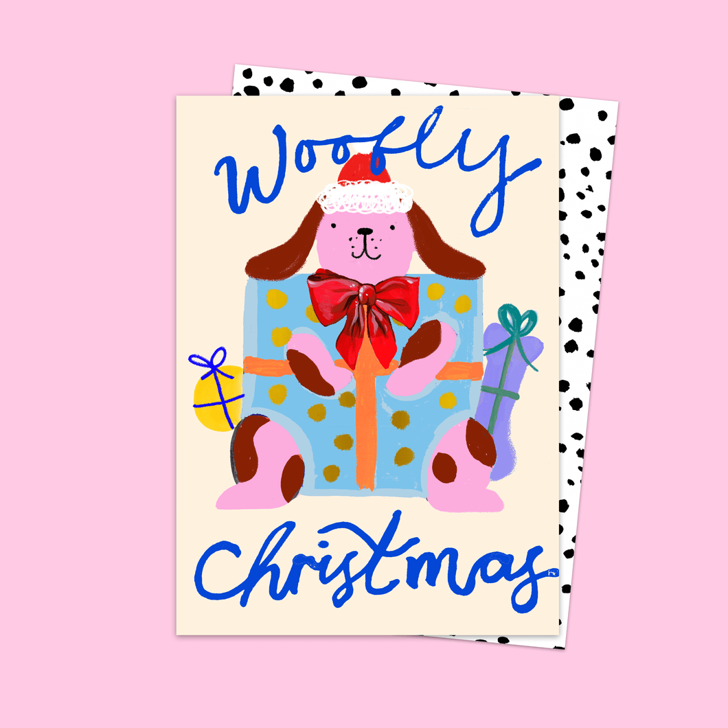 Woofly Christmas Card