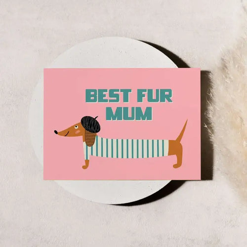 Best Fur Mum Card