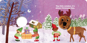 Christmas Little Reindeer Finger Puppet Book
