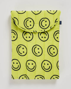 Baggu - Laptop Sleeve 16" Yellow Happy