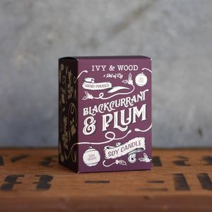 Ivy & Wood Blackcurrant & Plum Limited Edition Christmas Candle