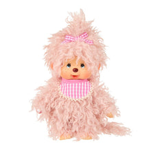 Load image into Gallery viewer, Monchhichi Girl Fluffy Pink