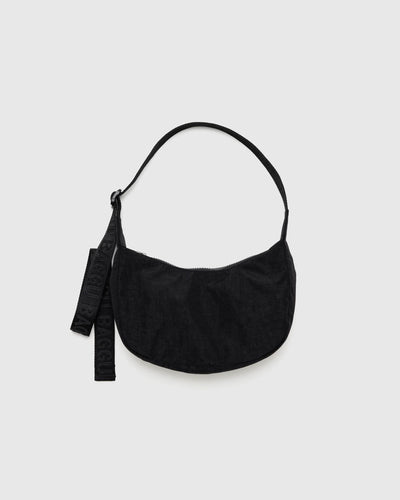 Baggu Small Nylon Crescent Bag Black