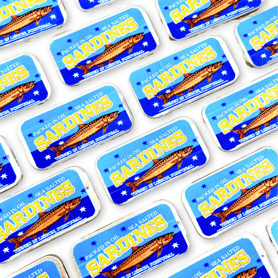 Portuguese Sardine Tin Lip Balms - Pastel De Nata