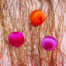 Load image into Gallery viewer, Retro Satin Ornaments Set of 9 Mini