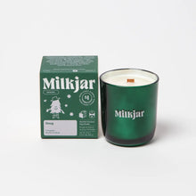 Load image into Gallery viewer, Milkjar Doug - Evergreen, Bourbon &amp; Musk Coconut Soy 8oz Candle