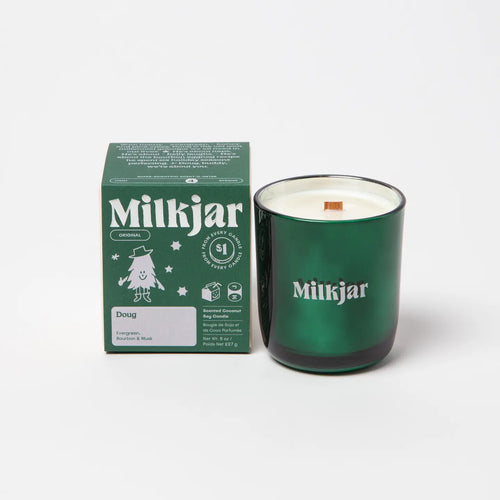 Milkjar Doug - Evergreen, Bourbon & Musk Coconut Soy 8oz Candle