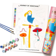 Load image into Gallery viewer, Journey Of Something Kids Paint By Numbers -Mushroom Dreaming