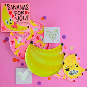 Bananas For You Large Plates (Pk 8)