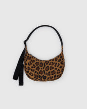 Load image into Gallery viewer, Baggu - Small Nylon Crescent Bag Leopard