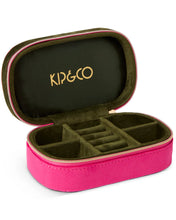 Load image into Gallery viewer, KIP &amp; Co. Prickly Pear Travel Velvet Jewellery Box