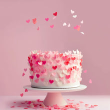 Load image into Gallery viewer, Wafer Small Heart Decorations