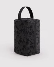 Load image into Gallery viewer, Baggu Dopp Kit Charcoal Ditsy Floral