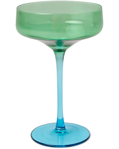 KIP & Co. Pistachio Crush Margarita Glass 2P