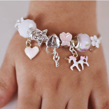 Load image into Gallery viewer, Unicorn Charm Bracelet: Boxed