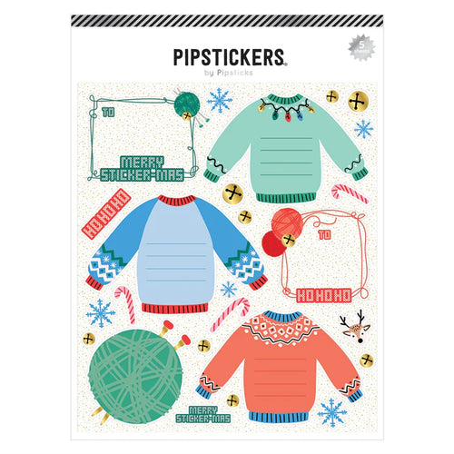 Pipsticks All The Sweater Labels (Pack 5 Sheets)