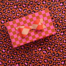 Load image into Gallery viewer, Luxury Tissue Paper Gift Wrap | Leopard | Ginger/Pink