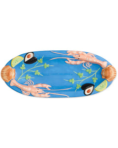 KIP & Co. Fruits De Mar Oval Platter Small