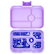 Load image into Gallery viewer, Yumbox Tapas 5 Compartment Seville Purple Bon Appetit Tray