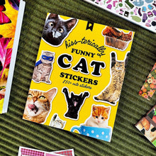 Load image into Gallery viewer, Hiss-terically Funny Cat Sticker Book